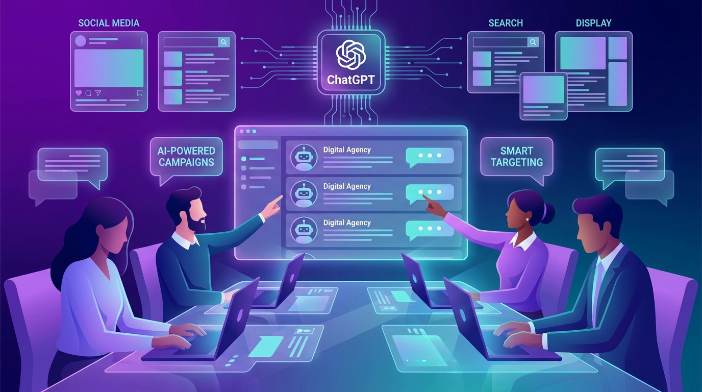 Agence ChatGPT Ads : laquelle choisir en 2026 ?